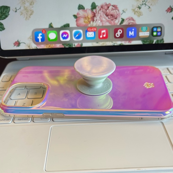 Velvet Caviar iPhone 12 Pro Max Holographic Cas - Picture 2 of 3